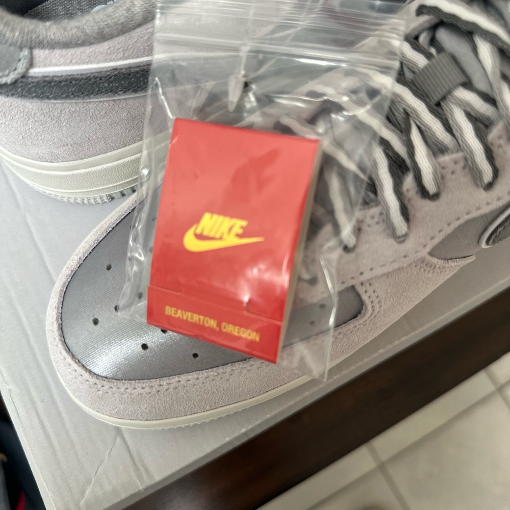 Nike Air Force 1 '07 Lx 'Athletic Club Light Smoke Grey' Women's - Picture 8 of 10